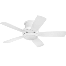 Tempo Hugger 44" 5 Blade Indoor Ceiling Fan - Blades, Remote and Light Kit Included