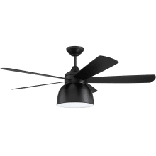Ventura 52" 5 Blade Indoor / Outdoor Ceiling Fan - Blades, Remote Control and LED Light Kit Included