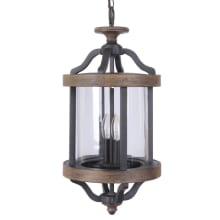 Ashwood 2 Light Outdoor Pendant - 10.9 Inches Wide