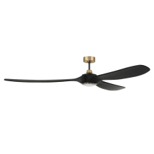 Envy 72" 3 Blade Smart LED Ceiling Fan with Remote Control