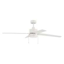 Terie 52" 4 Blade Indoor LED Ceiling Fan