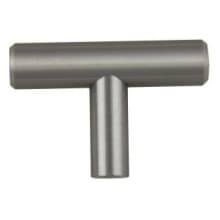 Contemporary 2 Inch "T" Bar Cabinet Knob / T Bar Drawer Pull with Mounting Hardware