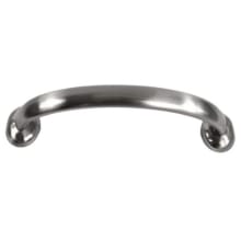 Deco 3-3/4" Center to Center Arch Bow Cabinet Handle / Drawer Pull