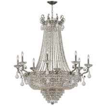 Majestic 20 Light 46" Wide Crystal Chandelier with Hand Cut Crystal Accents