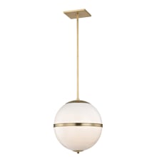 Truax 3 Light 16" Wide Pendant with Frosted Glass Shade