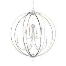 Sylvan 8 Light 40" Wide Taper Candle Chandelier