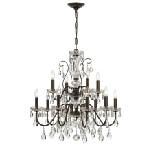 Butler 12 Light 29" Wide Crystal Chandelier with Swarovski Strass Crystal Accents