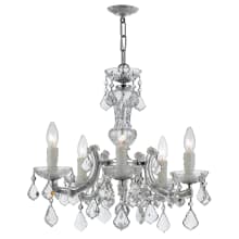 Maria Theresa 5 Light 20" Wide Crystal Chandelier with Swarovski Spectra Crystal Accents