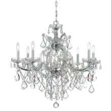 Maria Theresa 9 Light 28" Wide Crystal Chandelier with Swarovski Strass Crystal Accents