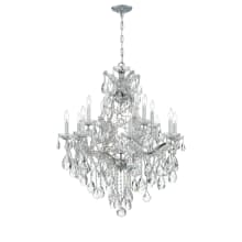 Maria Theresa 13 Light 28" Wide Crystal Chandelier with Swarovski Strass Crystal Accents