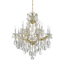 Maria Theresa 13 Light 28" Wide Crystal Chandelier with Swarovski Spectra Crystal Accents