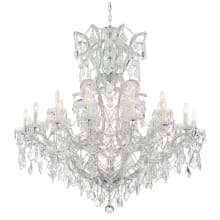 Maria Theresa 25 Light 46" Wide Crystal Chandelier with Hand Cut Crystal Accents