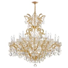 Maria Theresa 25 Light 46" Wide Crystal Chandelier with Swarovski Spectra Crystal Accents