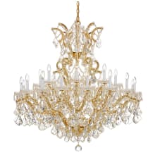 Maria Theresa 25 Light 46" Wide Crystal Chandelier with Swarovski Spectra Crystal Accents