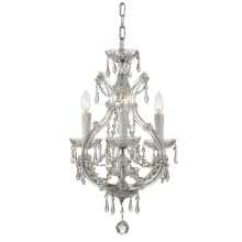 Maria Theresa 4 Light 12" Wide Crystal Pendant with Swarovski Spectra Crystal Accents