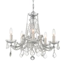 Maria Theresa 5 Light 20" Wide Crystal Chandelier with Swarovski Spectra Crystal Accents