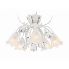 Southport 5 Light 22" Wide Flush Mount Ceiling Fixture