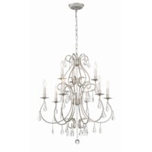 Ashton 9 Light 26" Wide Crystal Chandelier with Swarovski Strass Crystal Accents