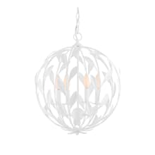 Broche 4 Light 16" Wide Taper Candle Pendant