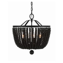 Rylee 4 Light 17" Wide Crystal Pendant