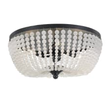 Rylee 4 Light 19" Wide Flush Mount Bowl Ceiling Fixture