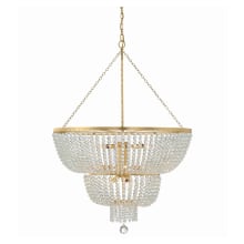 Rylee 12 Light 32" Wide Crystal Chandelier