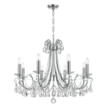 Othello 8 Light 31" Wide Crystal Chandelier with Swarovski Strass Crystal Accents