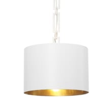 Alston 12" Wide Pendant with Steel Shade