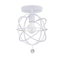 Solaris 9" Wide Flush Mount Globe Ceiling Fixture