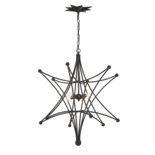 Astro 4 Light 27" Wide Abstract Chandelier