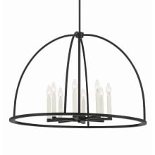 Abbott 8 Light 32" Wide Taper Candle Style Chandelier