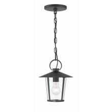 Andover 9" Wide Lantern Outdoor Chandelier