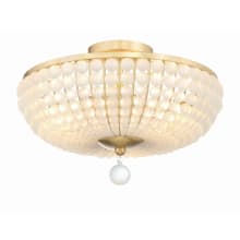 Bella 3 Light 16" Wide Flush Mount Bowl Ceiling Fixture