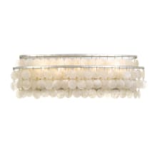 Brielle 5 Light 23" Wide Bathroom Vanity Light with Shell Shade