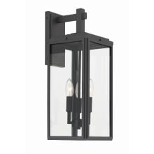 Byron 3 Light 20" Tall Wall Sconce