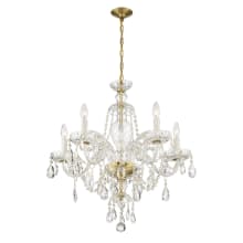 Candace 5 Light 25" Wide Crystal Chandelier with Hand Cut Crystal Accents