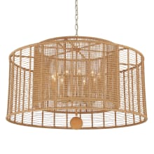 Jayna 12 Light 43" Wide Drum Chandelier