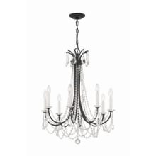 Karrington 8 Light 26" Wide Crystal Candle Style Chandelier