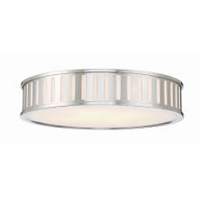 Kendal 4 Light 23" Wide Flush Mount Drum Ceiling Fixture