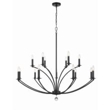 Mila 15 Light 48" Wide Taper Candle Style Chandelier