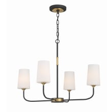 Niles 4 Light 29" Wide Chandelier