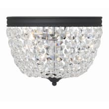 Nola 2 Light 12" Wide Flush Mount Bowl Ceiling Fixture