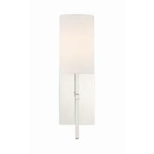 Veronica 17" Tall Wall Sconce with Silk Shade