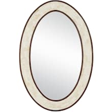 Andar 26" W x 39" H Oval Framed Bathroom Mirror