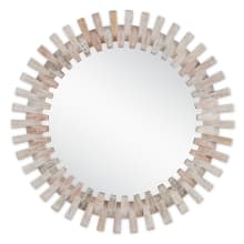 Diza 48" Diameter Circular Framed Bathroom Mirror