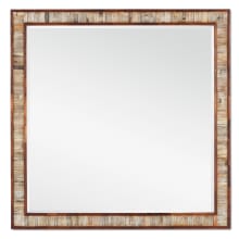 Hyson 40" W x 40" H Square Framed Bathroom Mirror