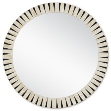 Arvi 41-3/4" Diameter Circular Framed Bathroom Mirror