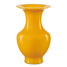 Imperial Yellow Peking 5.25" Wide Vase