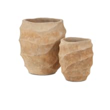 Desy Terracotta Decorative Planters - Set of 2