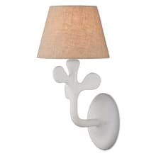 Charny 20" Tall Wall Sconce with Linen Shade